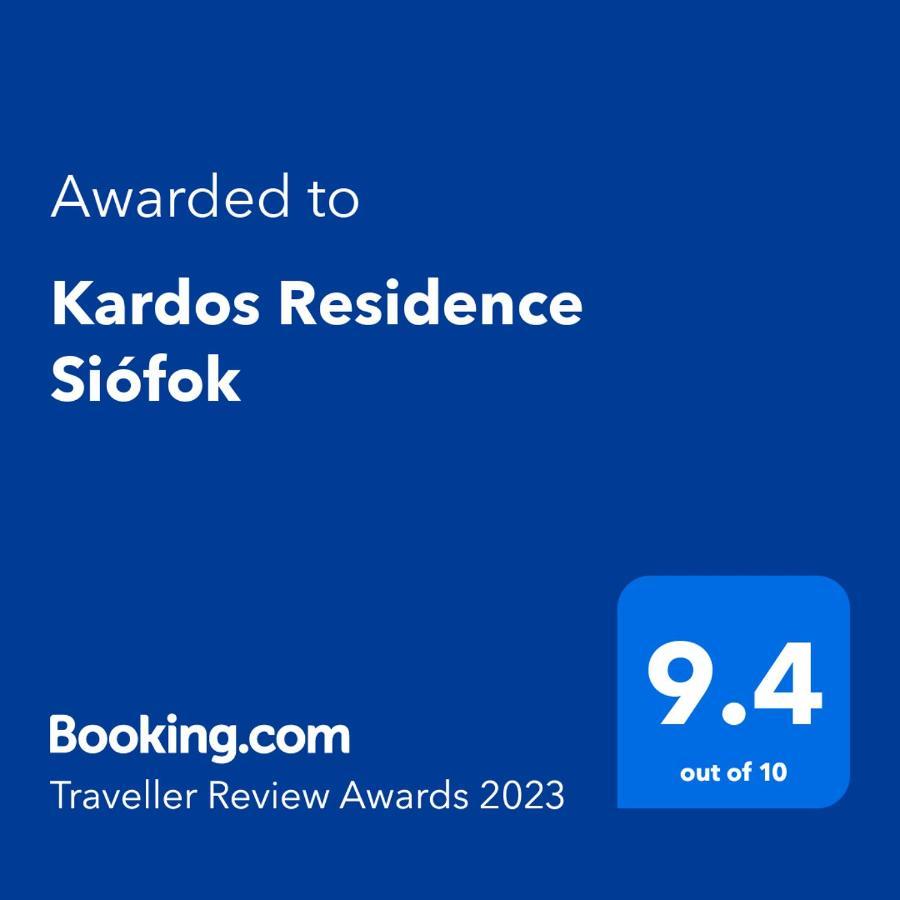 Kardos Residence Siófok Zewnętrze zdjęcie